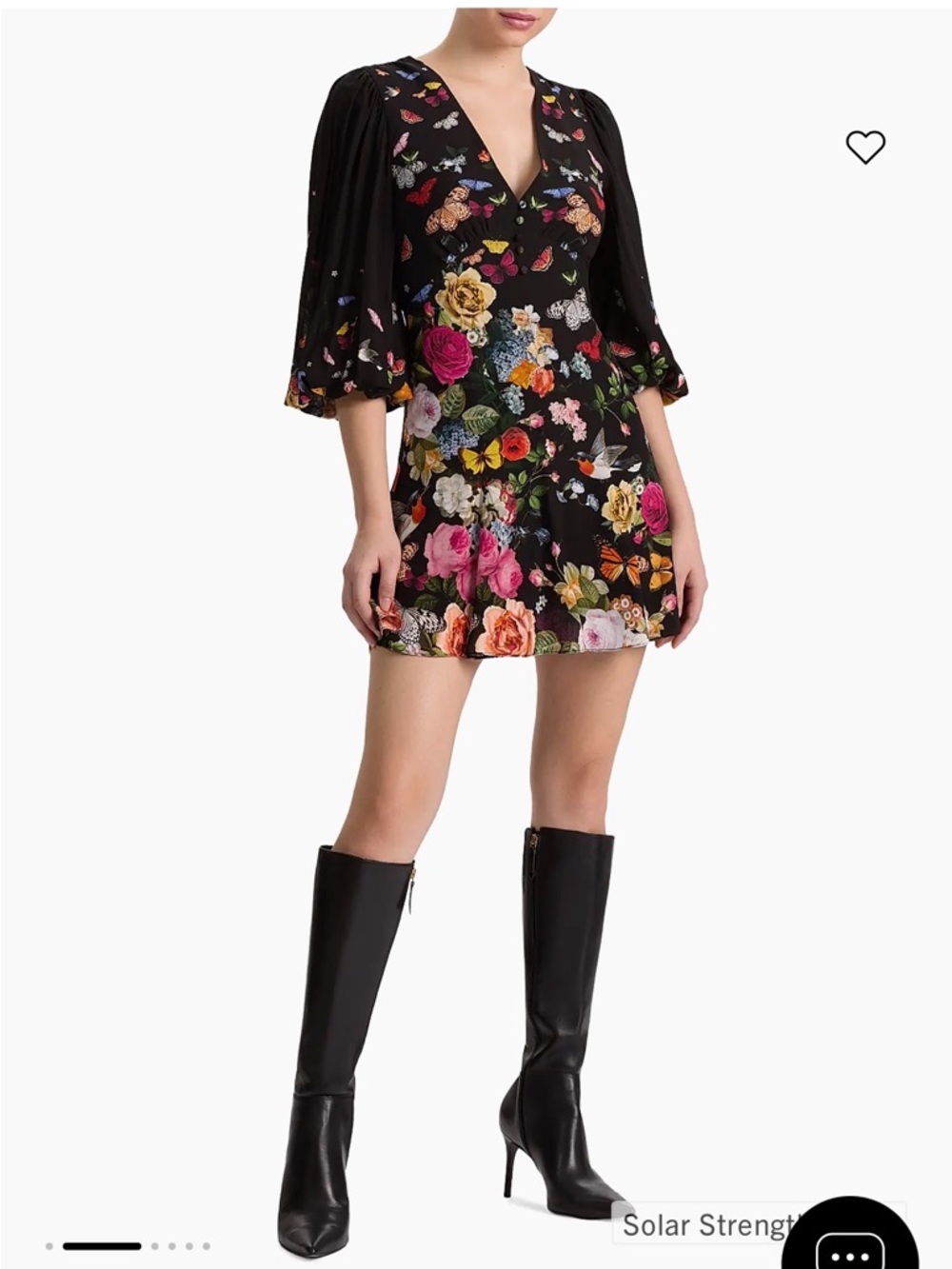 Alice + Olivia IRENE MINI DRESS NWT size 6